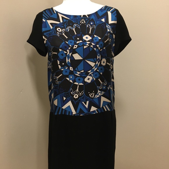 Pablo GERARD DAREL Combined Fabric, Silk Top Dress - Picture 2 of 11